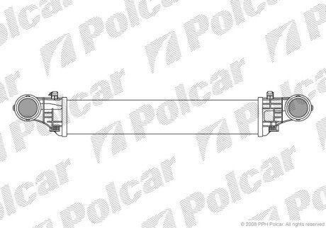 Радіатори повітря (Інтеркулери) Polcar 5016J8-1