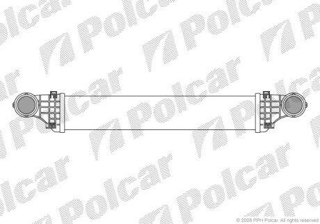 Радіатори повітря (Інтеркулери) Polcar 5016J82X