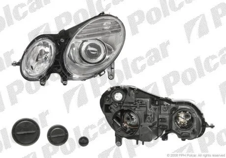 Фара основная Polcar 501709-H