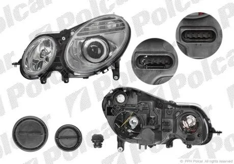 Фара основная Polcar 5017100E