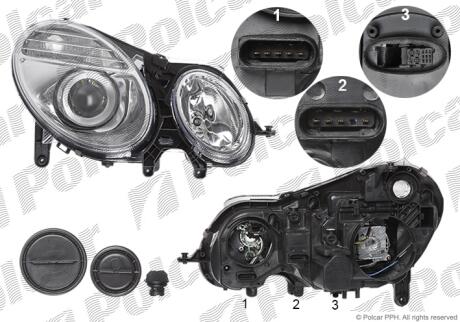 Фара основна Polcar 5017101E