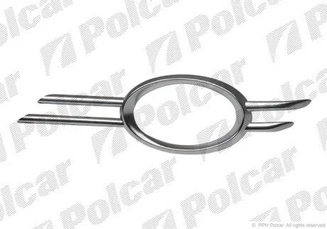 Рамка противотуманной фары левый Polcar 501729-1