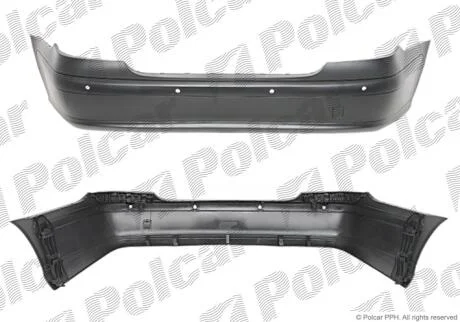 Бампер задній Polcar 501796