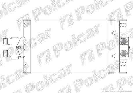 Радиаторы масла Polcar 5017L81X