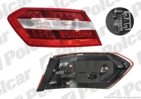 Ліхтар задній праворуч зовнішній Polcar 501888-X
