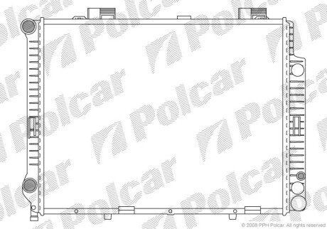 Радіатори охолодження Polcar 502108-2