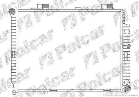 Радіатори охолодження Polcar 502108-4