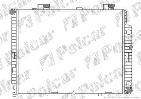 Радіатори охолодження Polcar 502108-4