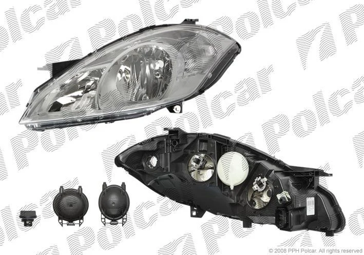 Фара основная левая H7, PY21W, W5W Polcar 5021090E (фото 1)