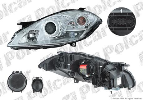 Фара основная Polcar 5021101U