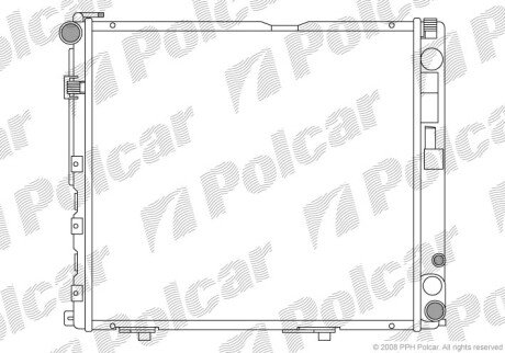 Радіатори охолодження Polcar 50240803