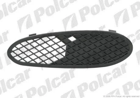 Решетка бампера левая Polcar 502527-1