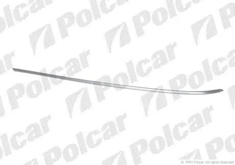 Молдинг бампера прав Polcar 502596-8