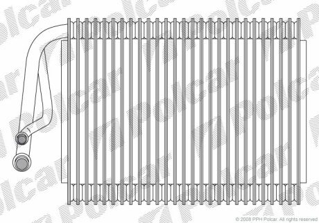 Випарник кондиціонера Polcar 5025P8-1