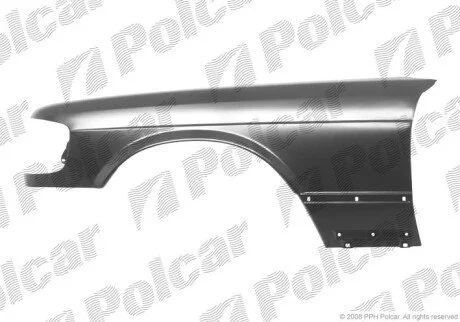 Крило спереду праворуч Polcar 502602