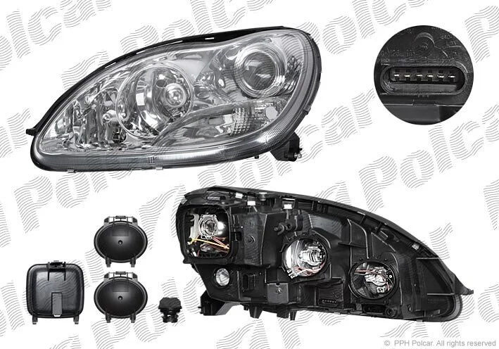 Фара основная правая H7 Polcar 5030100E (фото 1)