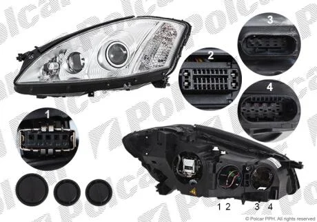Фара основна Polcar 5031094U
