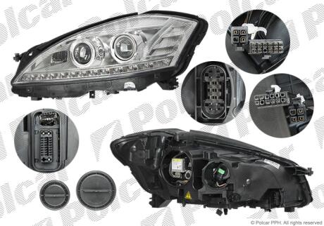 Фара основна ліва D1S, H7 Polcar 5032091U