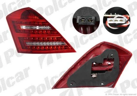 Ліхтар задній праворуч Polcar 503288-E