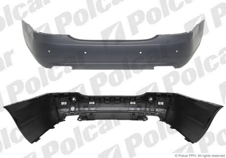 Бампер задній Polcar 503296-1