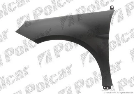 Крыло спереди слева Polcar 503501-1