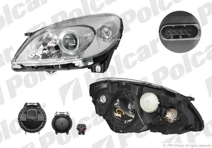 Фара основная левая H7 Polcar 5035092U (фото 1)