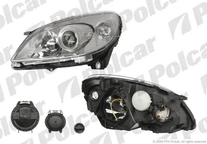 Фара основная правая H7, PY21W, W5W Polcar 503510-U (фото 1)