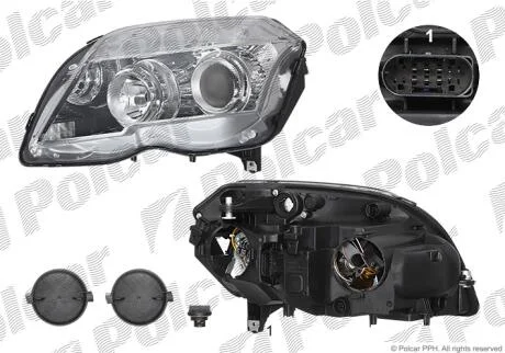 Фара основна Polcar 503909-E
