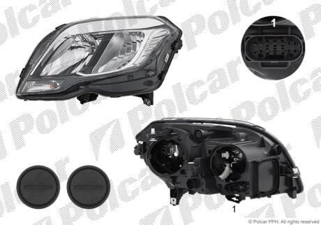 Фара основная Polcar 5039101Z
