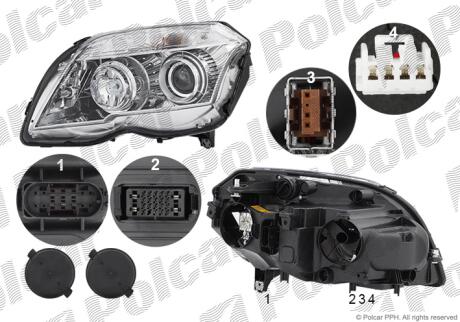 Фара основная Polcar 5039104Z