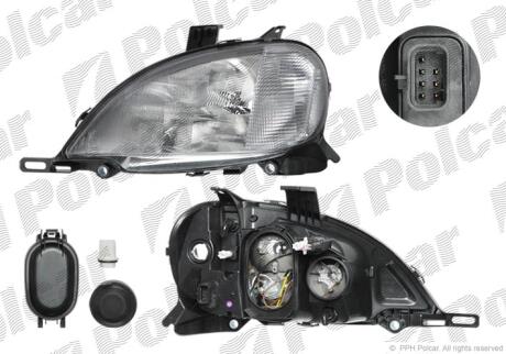 Фара основна Polcar 504410-E