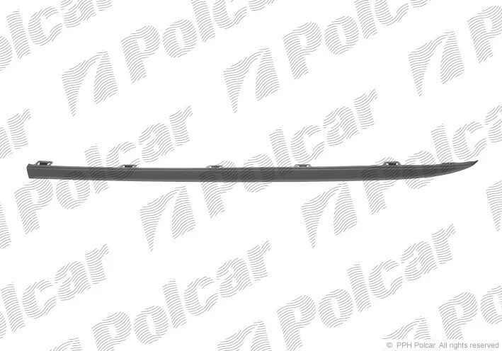 Спойлер переднього бампера Polcar 504425-2 (фото 1)
