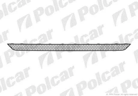 Решітка бампера Polcar 504427-5