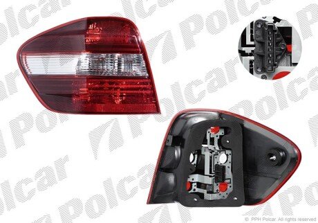 Фонарь задний справа Polcar 5045882E