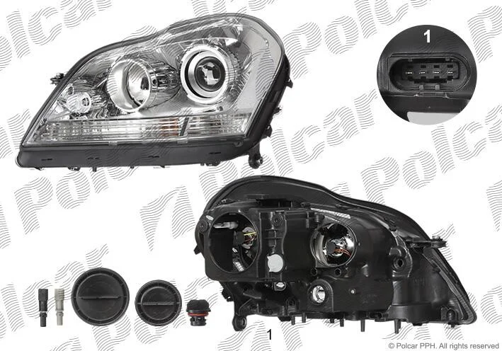Фара основна Polcar 504809-H (фото 1)