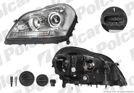 Фара основна Polcar 504810-H