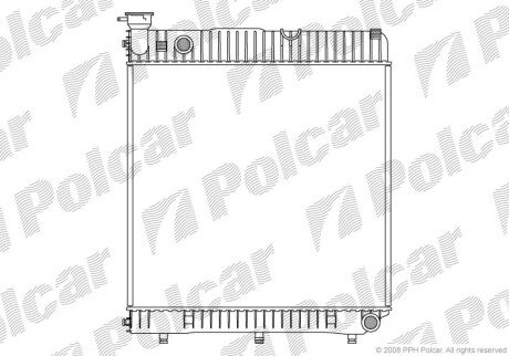 Радіатори охолодження Polcar 506108-2