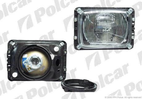 Фара основная правая H4, T4W Polcar 506110-E