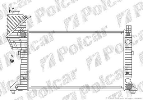 Радіатори охолодження Polcar 506208A2