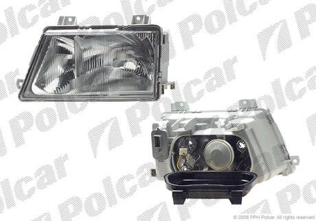 Фара основная левая H1, W5W Polcar 5062090E