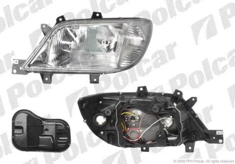 Фара основная Polcar 506310-E