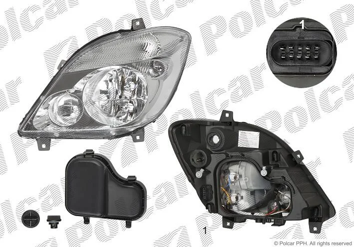 Фара основна Polcar 5065090E (фото 1)