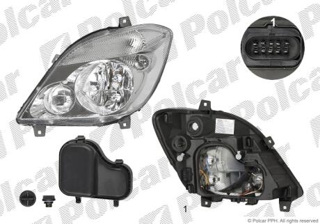 Фара основна Polcar 5065090E