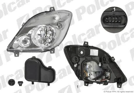 Фара основна Polcar 5065100E