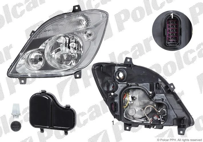 Фара основна Polcar 506510BE (фото 1)