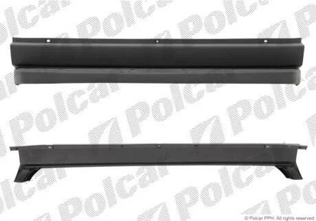 Бампер задній Polcar 506596-6