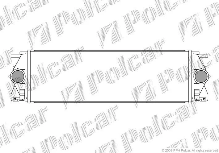 Радіатори повітря (Інтеркулери) Polcar 5065J81X (фото 1)