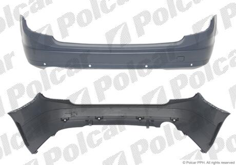 Бампер задній Polcar 50709622UA