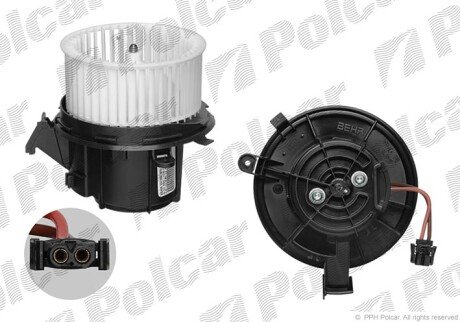 Вентилятор кабіни Polcar 5070NU1X