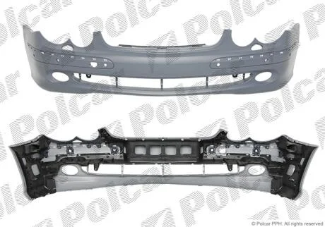 Бампер передній Polcar 507107-2